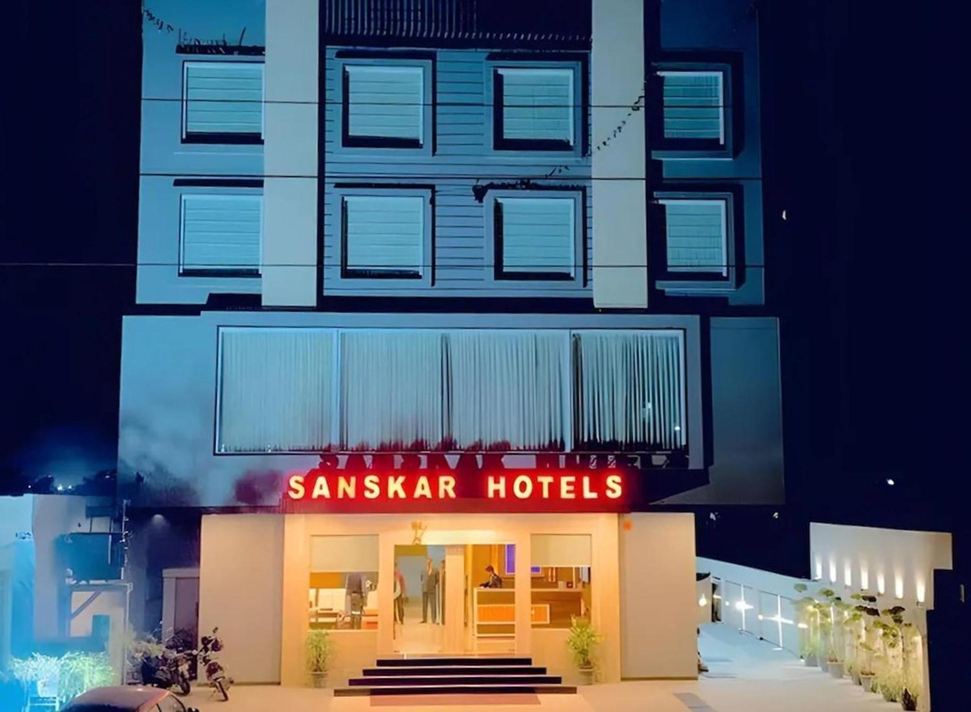 Hotel Sanskar Palace, Vaishali Nagar, Jaipur Exteriör bild