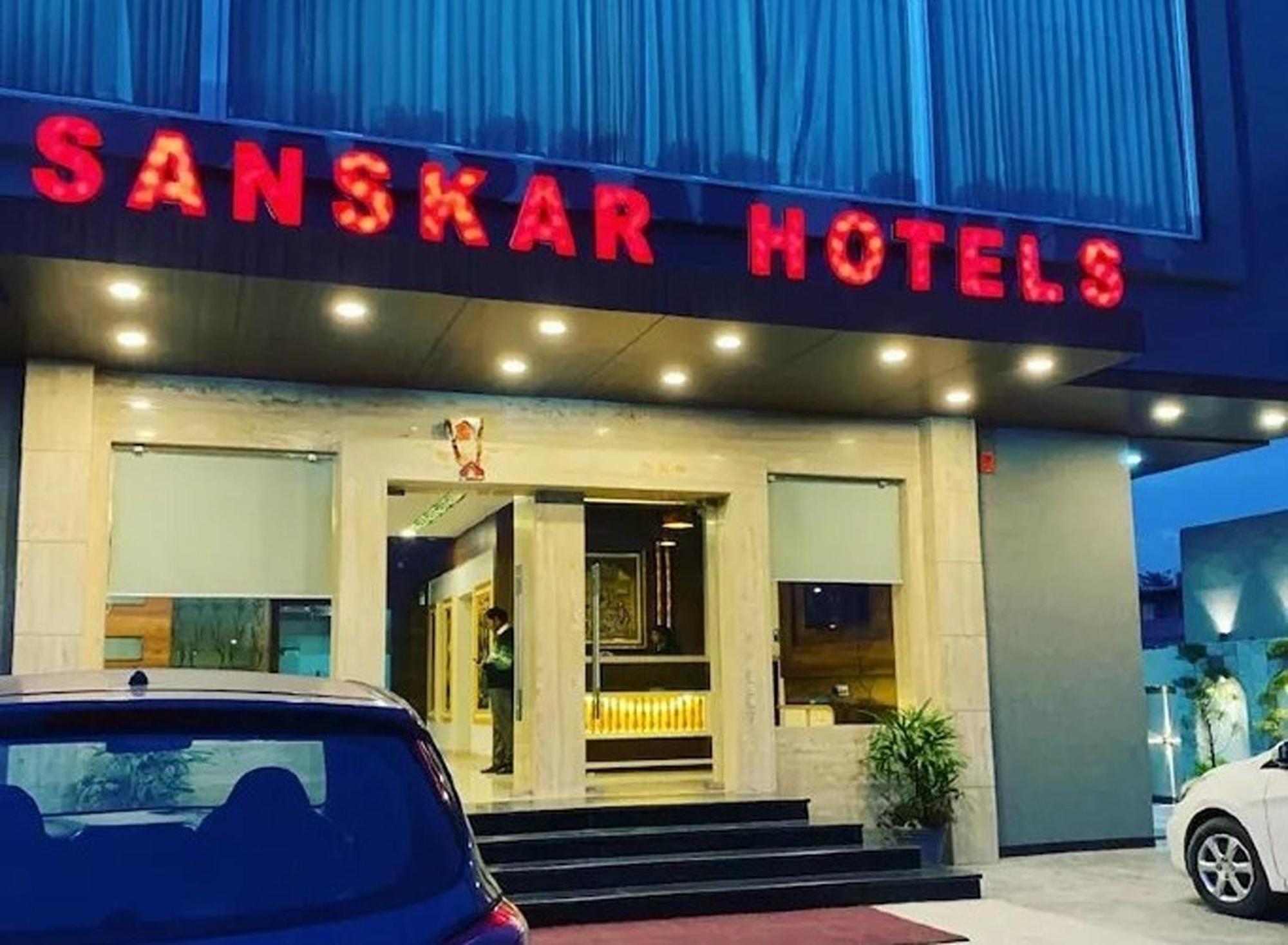 Hotel Sanskar Palace, Vaishali Nagar, Jaipur Exteriör bild